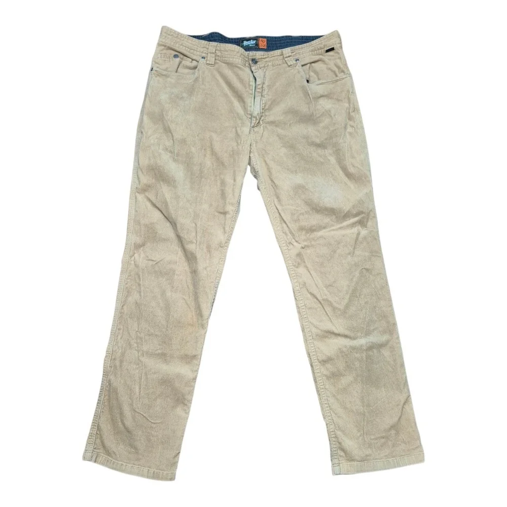 Howler Brothers Men's 40x32‎ Frontside 5 Pocket Stretch Corduroy Khaki Pants